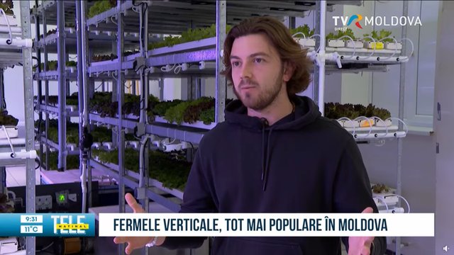 Reportaj TVR Moldova despre CityFarm